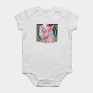 Beautiful Fantasy Demonic Whimsical Fairy Girl Baby Bodysuit